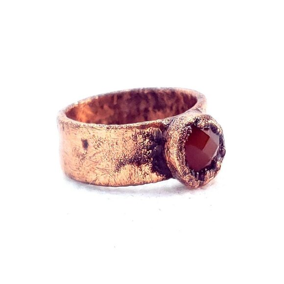 Red Onyx Ring - Picture 4 of 12